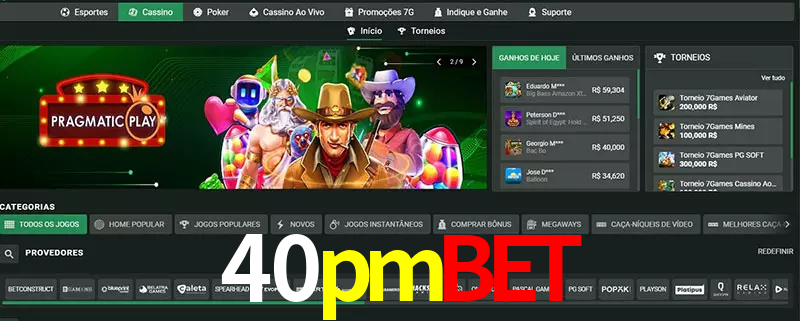 cassino 40pmbet